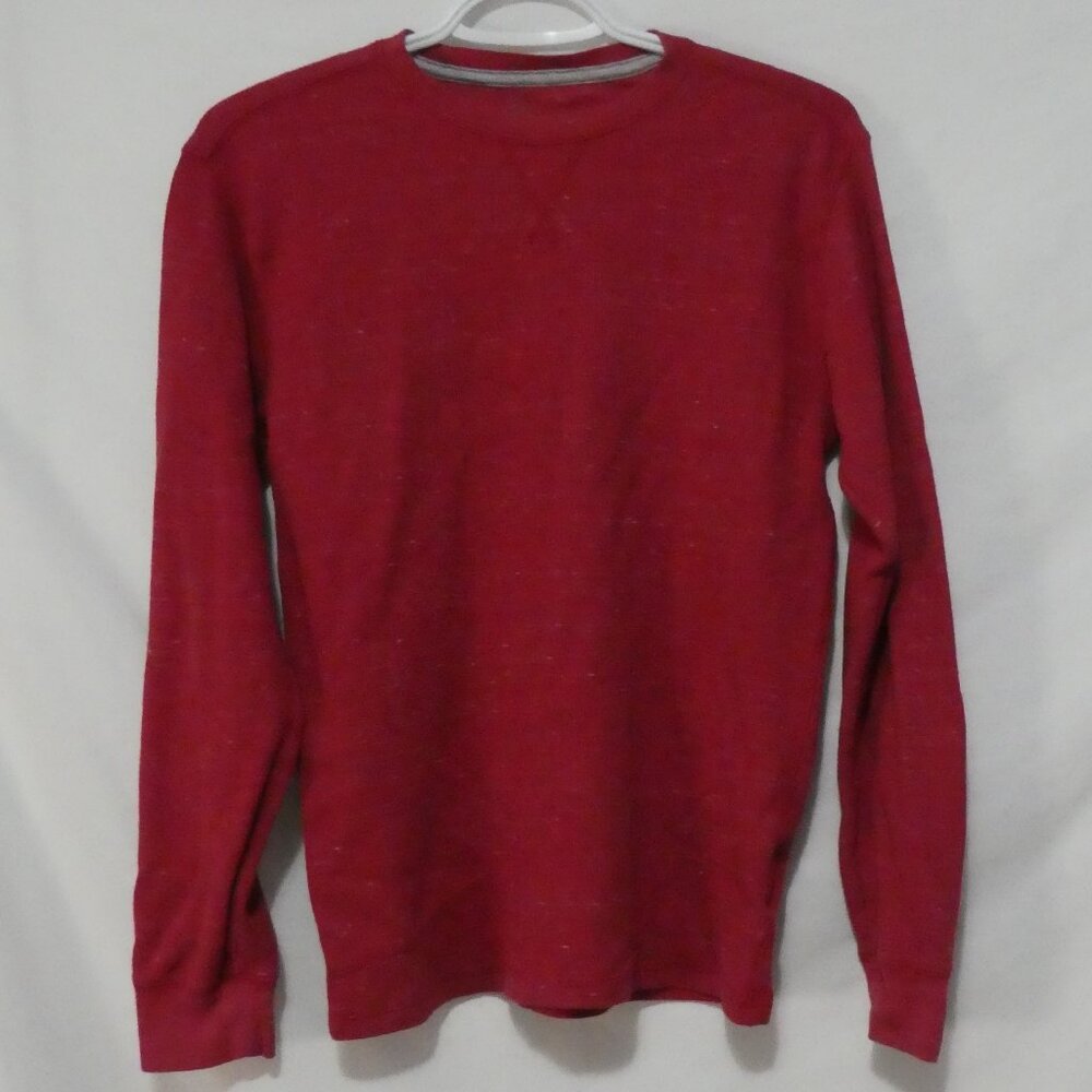 FADED GLORY | XXL (18) | Red Thermal Hot Shell Long Sleeve Shirt